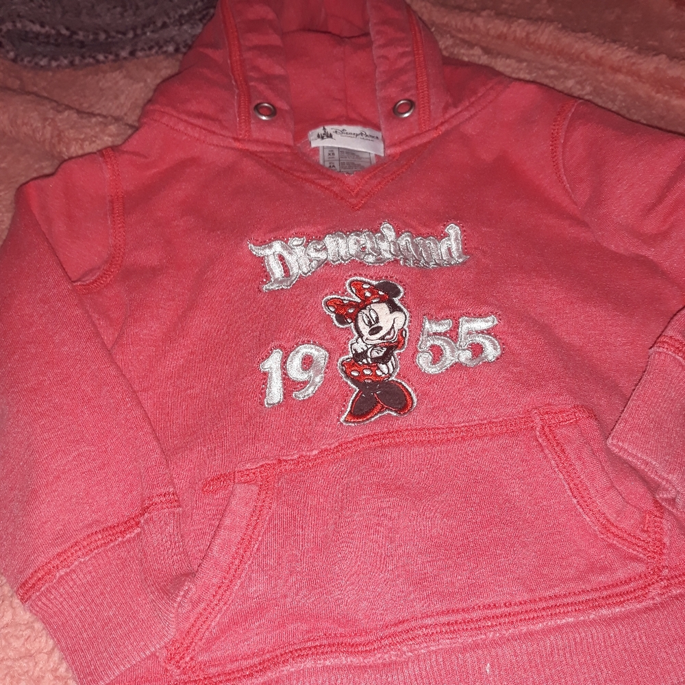 Disneyland minnie mouse kids hoodie